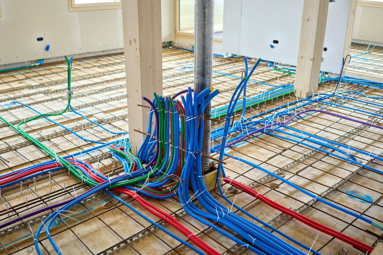 Vloerverwarming aanleggen bestaande woning warmtepomp